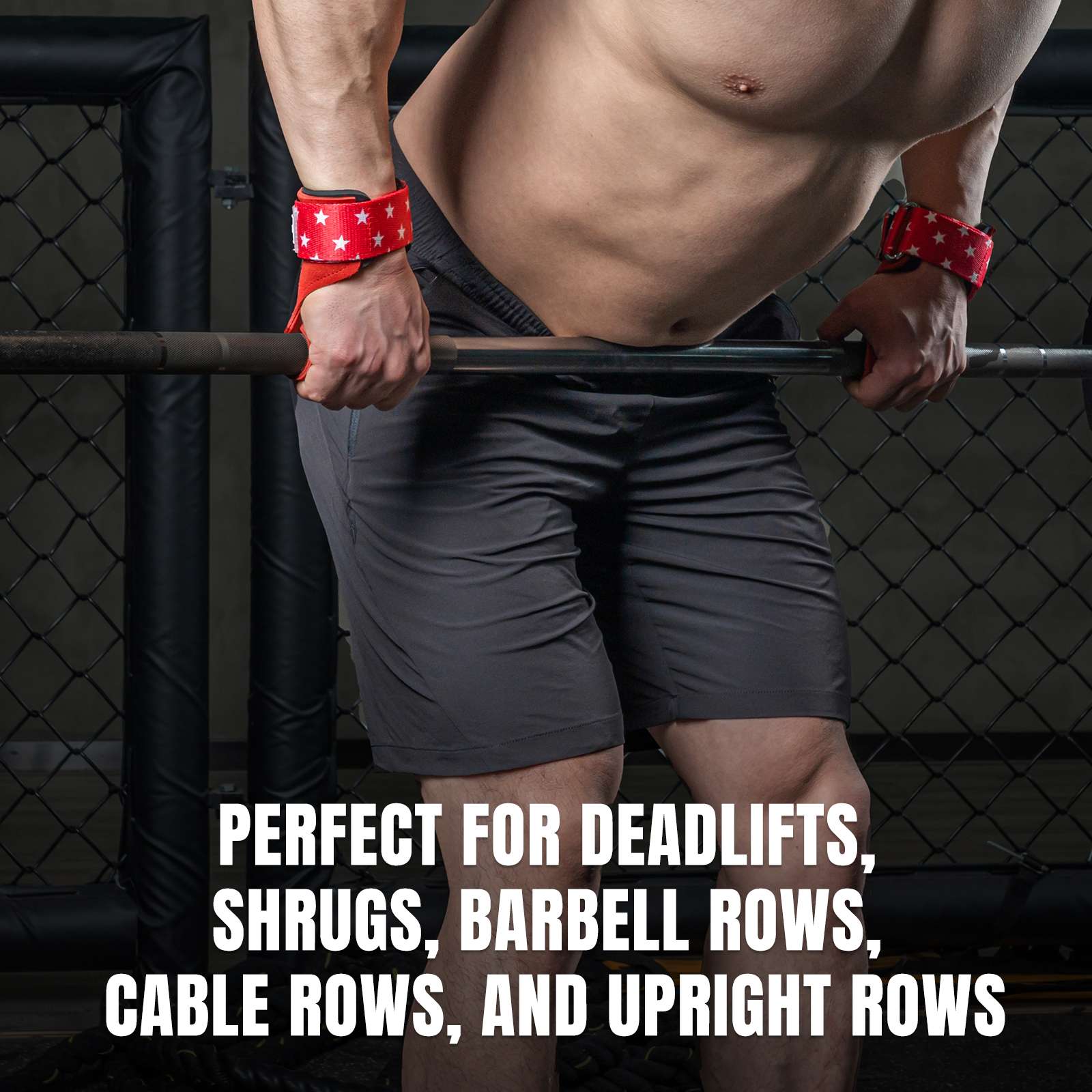 MANUEKLEAR Stylish Double Leather Lifting Straps | Cushioned Wrist Support