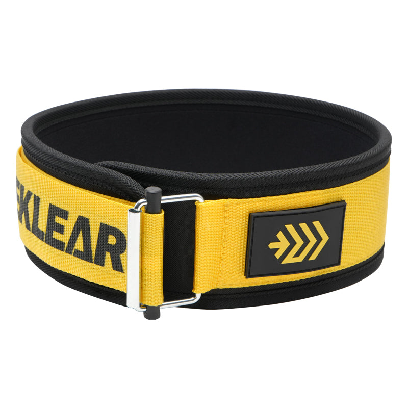 Manueklear Adjustable Weightlifting Back Support Belt – Durable Lumbar Protector for Squats, Deadlifts & Powerlifting