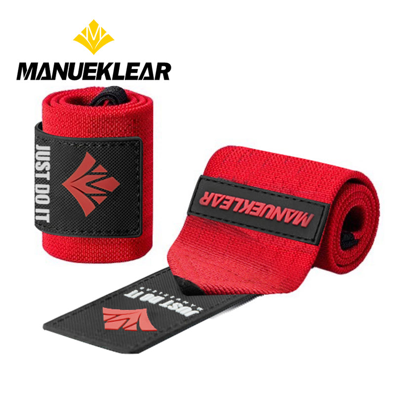 Manueklear 2-Pack Wrist Wraps – Adjustable Support for Weightlifting, Push-Ups & Gym Workouts