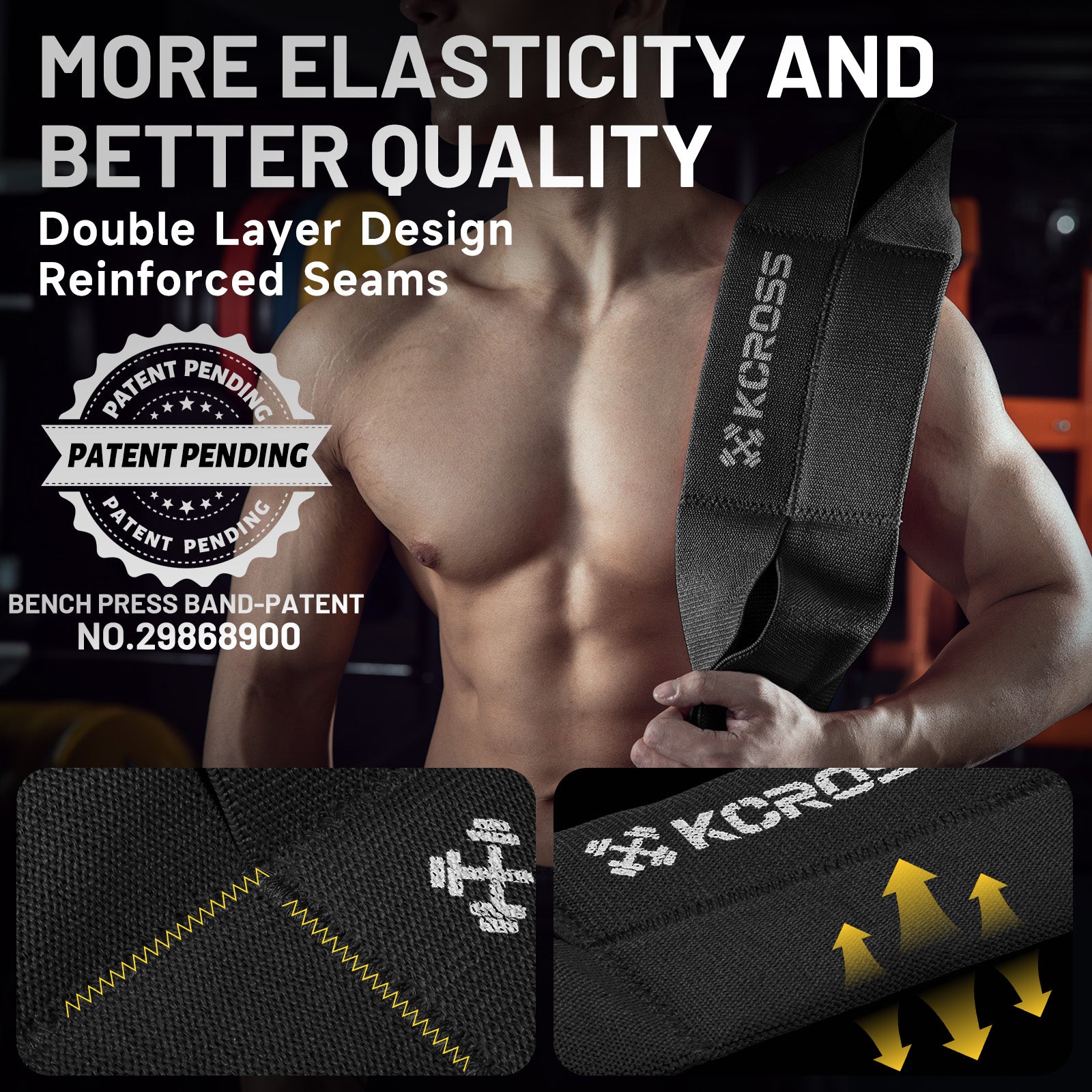 KCROSS Bench Press Band