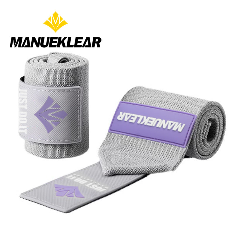 Manueklear 2-Pack Wrist Wraps – Adjustable Support for Weightlifting, Push-Ups & Gym Workouts