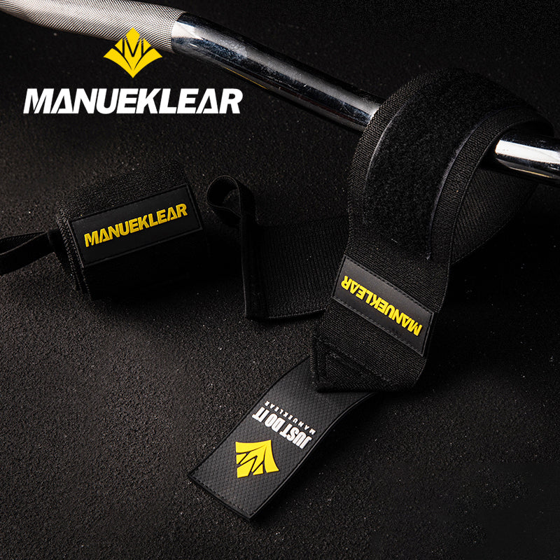 Manueklear 2-Pack Wrist Wraps – Adjustable Support for Weightlifting, Push-Ups & Gym Workouts