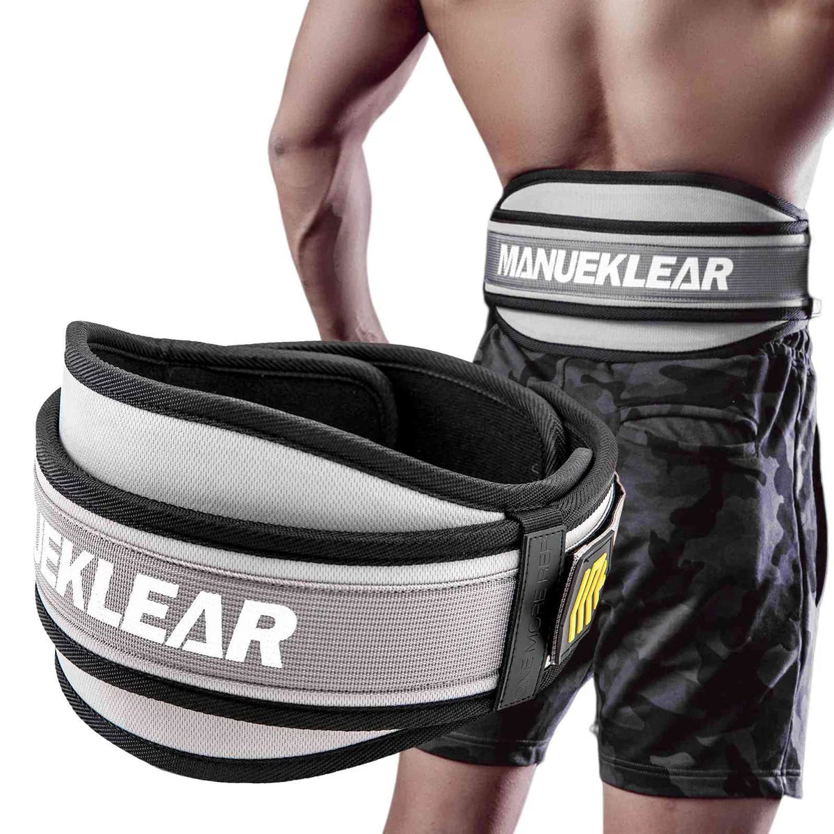 MANUEKLEAR gym weight belt