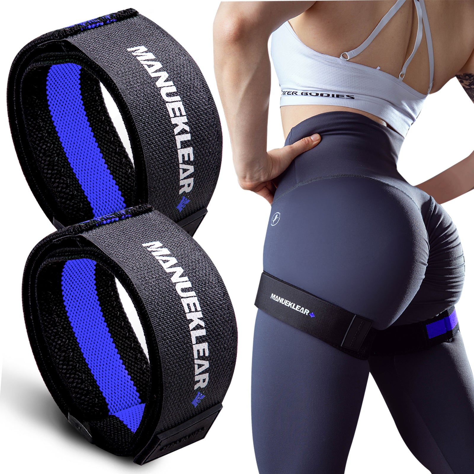 Blood Flow Restriction Bands for Muscle Growth – Occlusion Training Straps for Arms & Legs