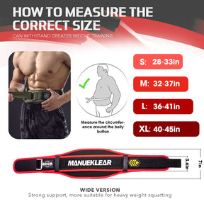 MANUEKLEAR Weight Lifting Belt