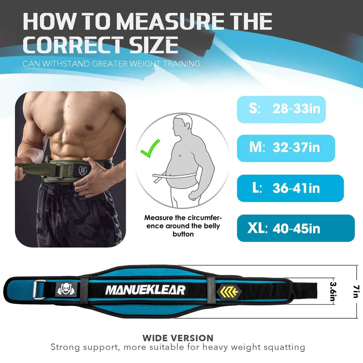 Adjustable core-support lifting belt