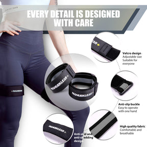 Blood Flow Restriction Bands for Muscle Growth – Occlusion Training Straps for Arms & Legs