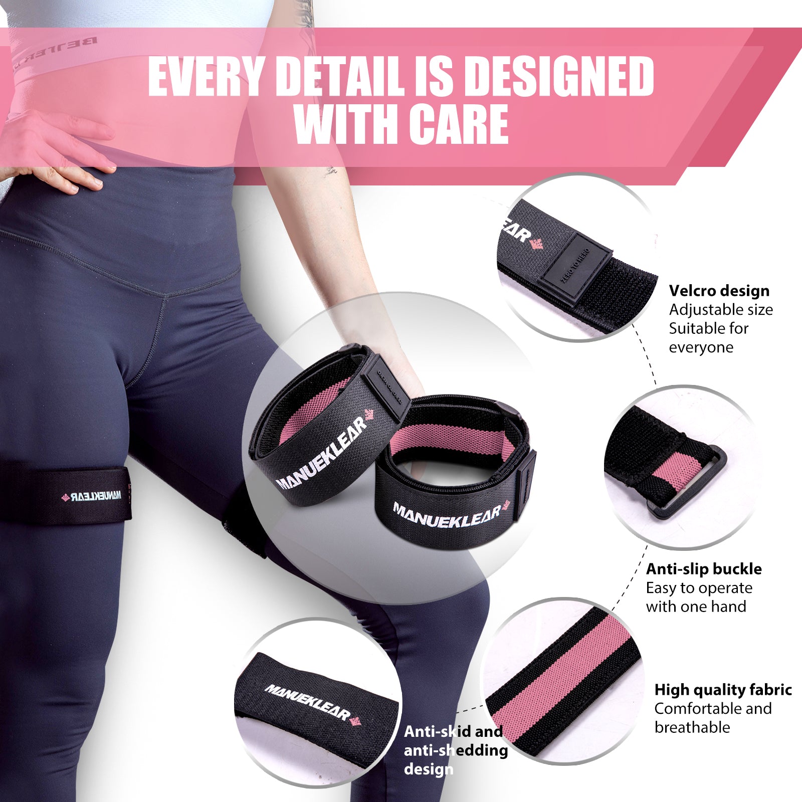 Blood Flow Restriction Bands for Muscle Growth – Occlusion Training Straps for Arms & Legs