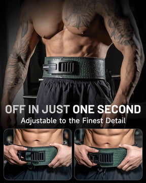 MANUEKLEAR quick-lock lifting belt