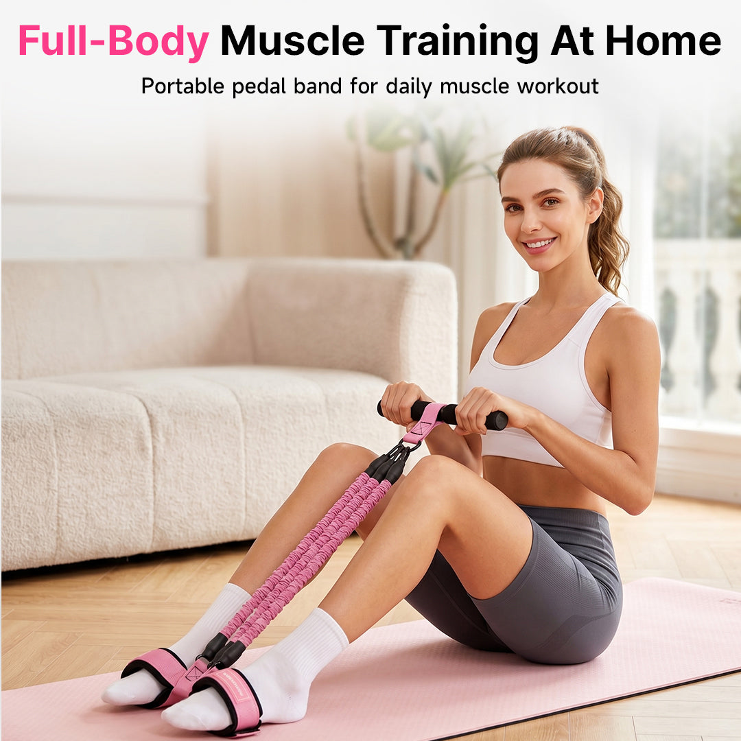 MANUEKLEAR Pedal Resistance Band Set