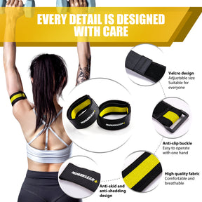 Blood Flow Restriction Bands for Muscle Growth – Occlusion Training Straps for Arms & Legs