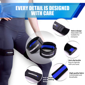 Blood Flow Restriction Bands for Muscle Growth – Occlusion Training Straps for Arms & Legs
