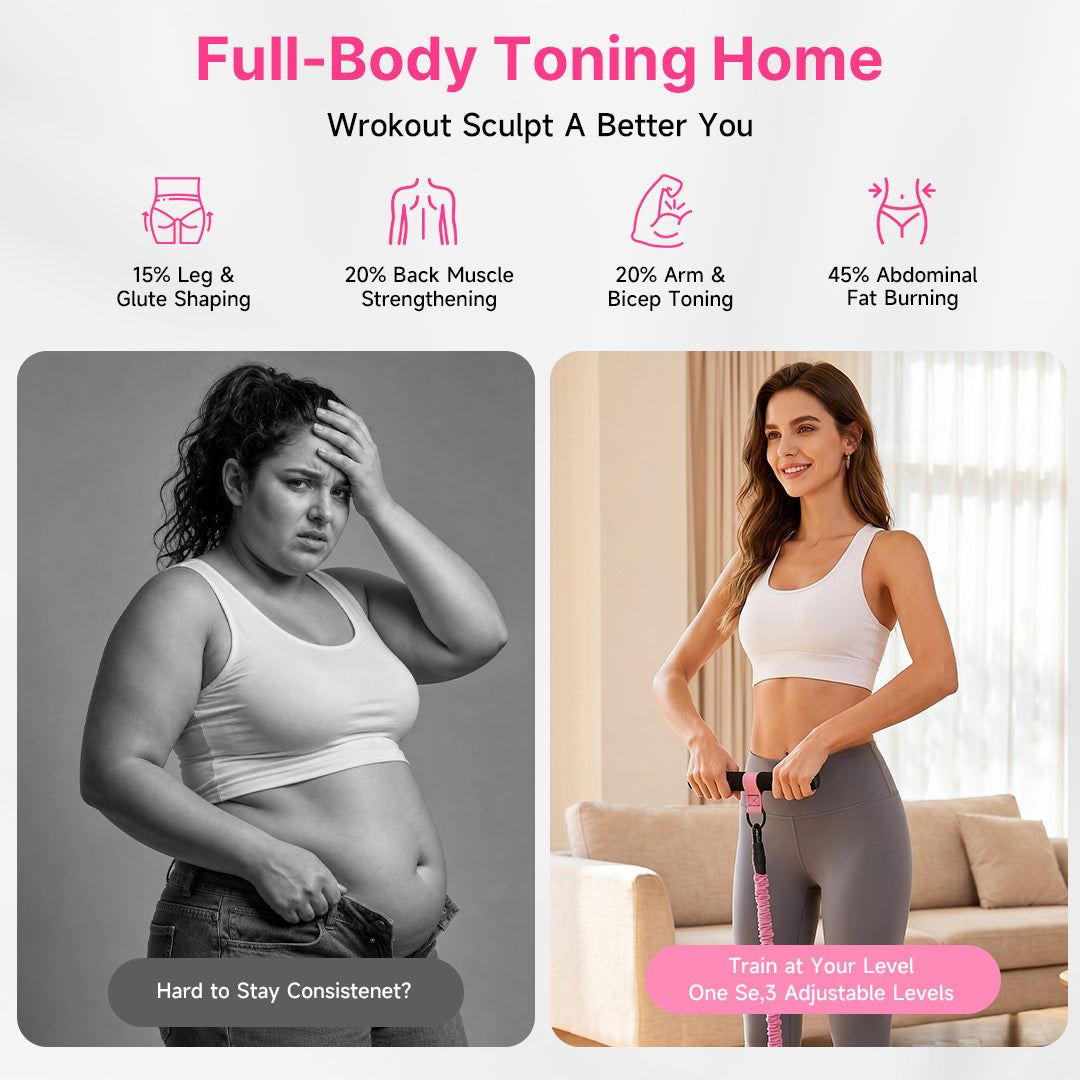 MANUEKLEAR Pedal Resistance Band Set