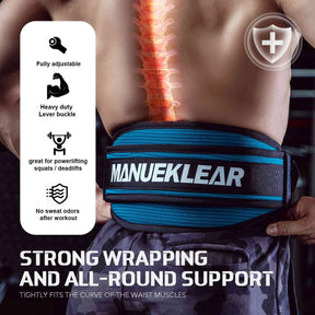 MANUEKLEAR gym weight belt