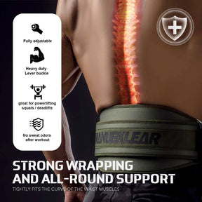 MANUEKLEAR gym weight belt