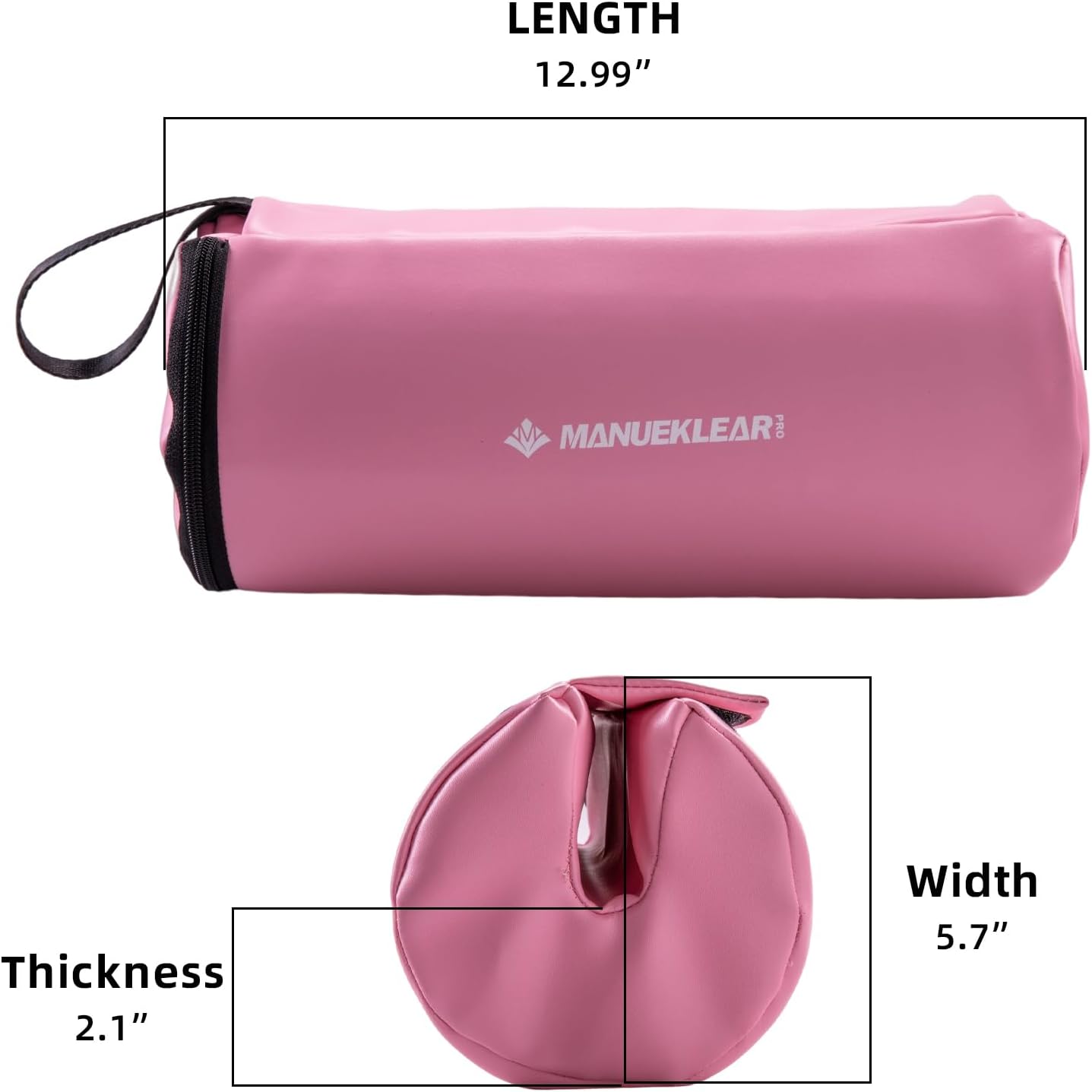 Hip Thrust Pad for Barbell 3.5" Thick Leather Olympic Barbell Pad for Bench Press Weightlifting Powerlifting