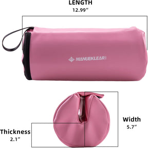 Hip Thrust Pad for Barbell 3.5" Thick Leather Olympic Barbell Pad for Bench Press Weightlifting Powerlifting