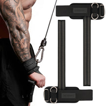 MANUEKLEAR Non-Slip Weightlifting Wrist Straps – D-Ring Gym Lifting Straps with Cushioned Support for Men & Women