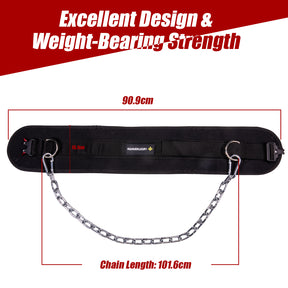 MANUEKLEAR Weighted Dip Belt