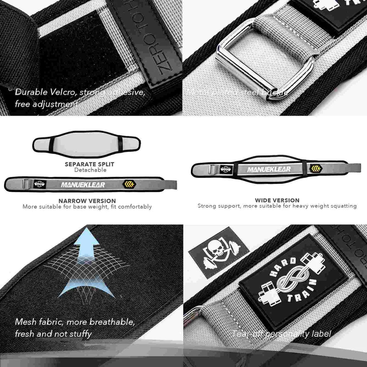 Breathable lifting belt