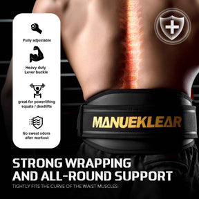 MANUEKLEAR Weight Lifting Belt