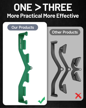 Green lat pulldown bar equals workout value of three competitor products