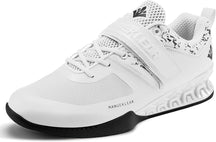 MANUEKLEAR professional squat and weightlifting shoes in bright white