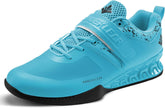 MANUEKLEAR professional squat and weightlifting shoes in peaceful blue