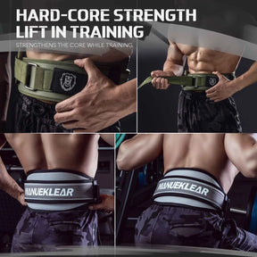 MANUEKLEAR gym weight belt