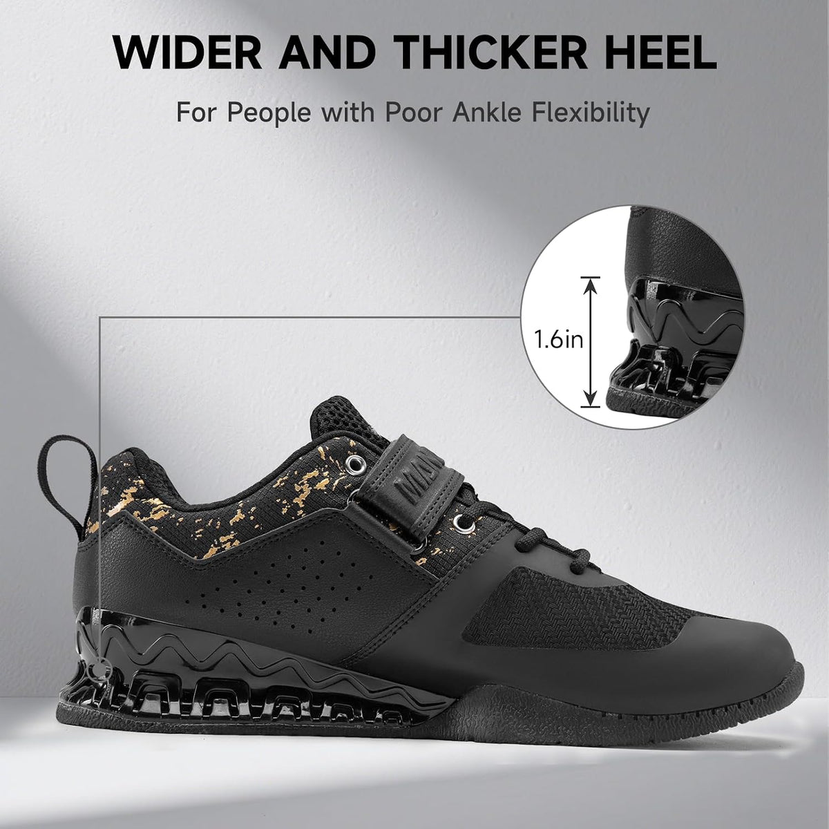 Squat training shoes