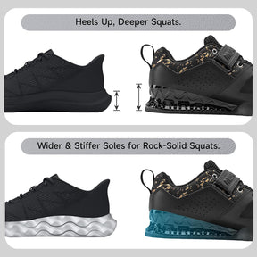 Shoes for weightlifting and squats
