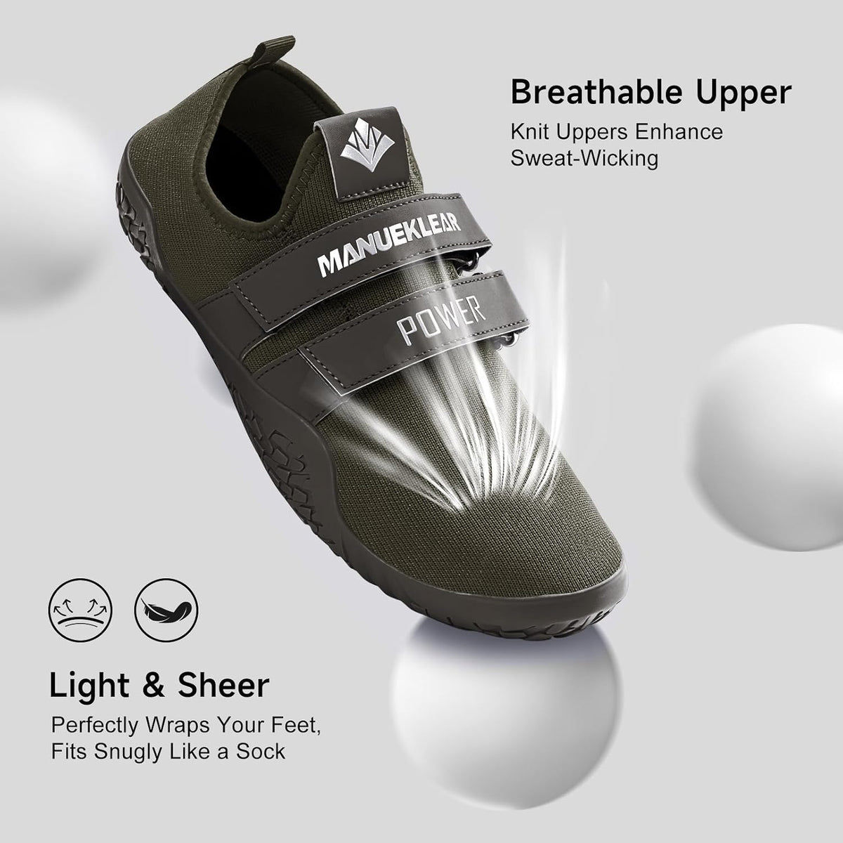 Training shoes for squats