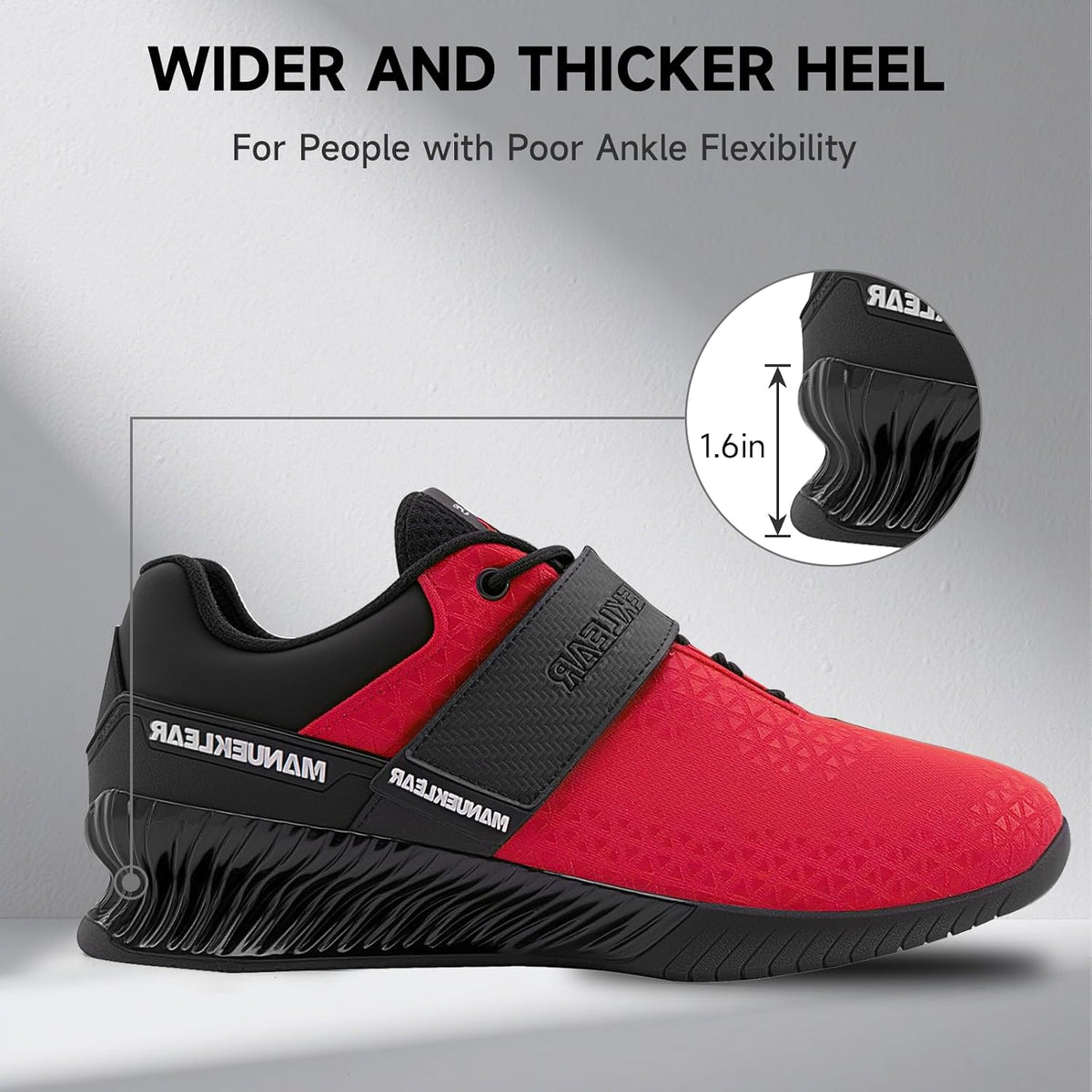Shoes for weightlifting and squats