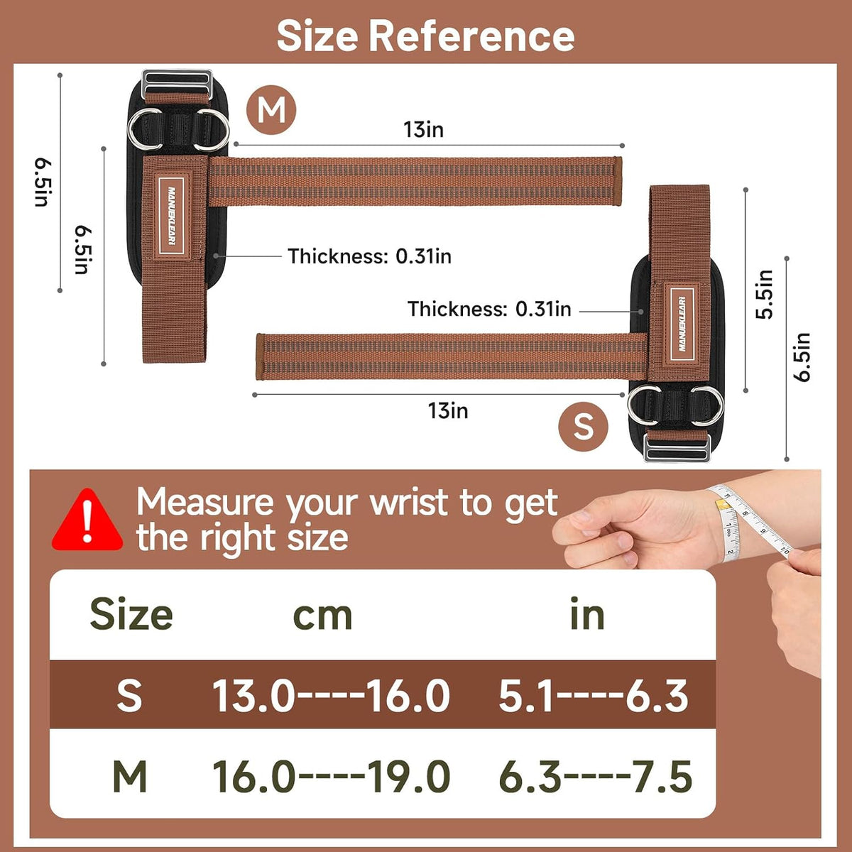 D-ring lifting straps