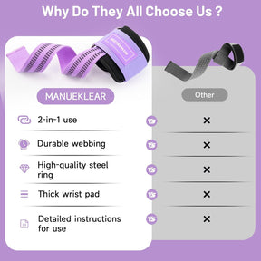 MANUEKLEAR cable machine straps
