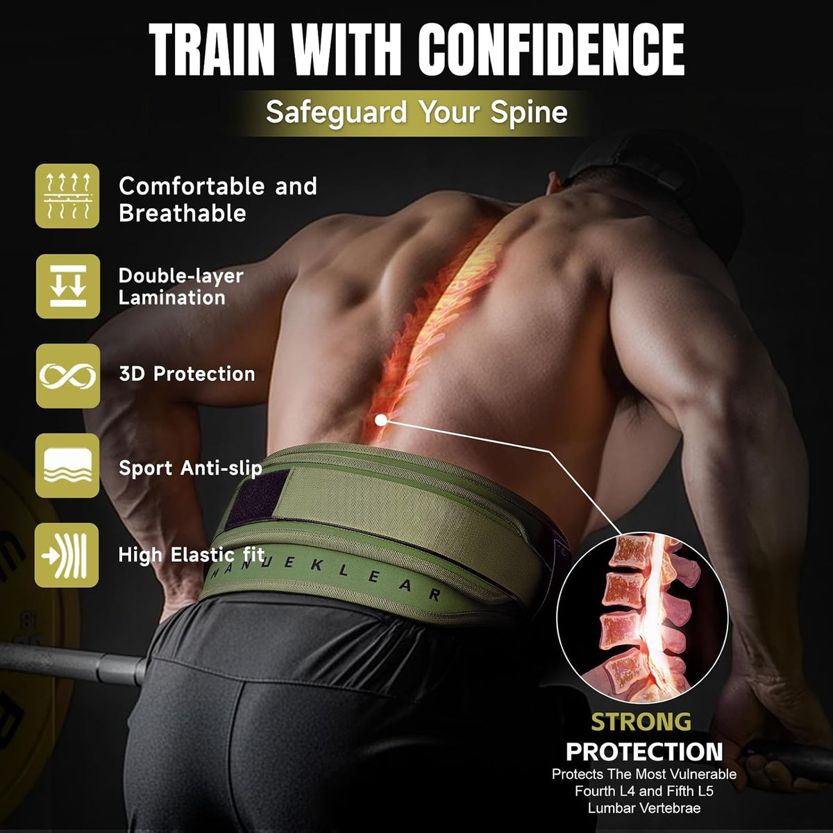 2-in-1 weighted dip belt