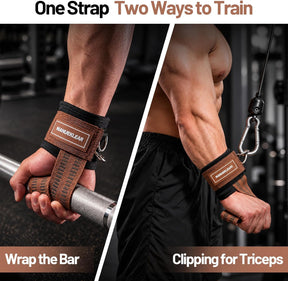 MANUEKLEAR cable machine straps
