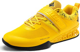 MANUEKLEAR professional squat and weightlifting shoes in lemon yellow