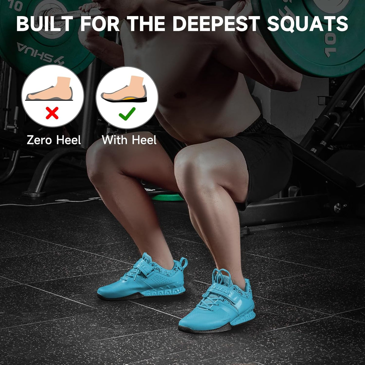 MANUEKLEAR squat shoes