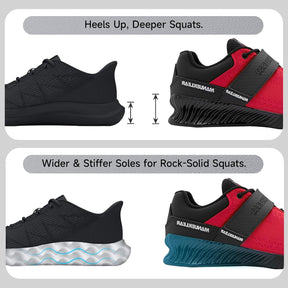 MANUEKLEAR squat shoes