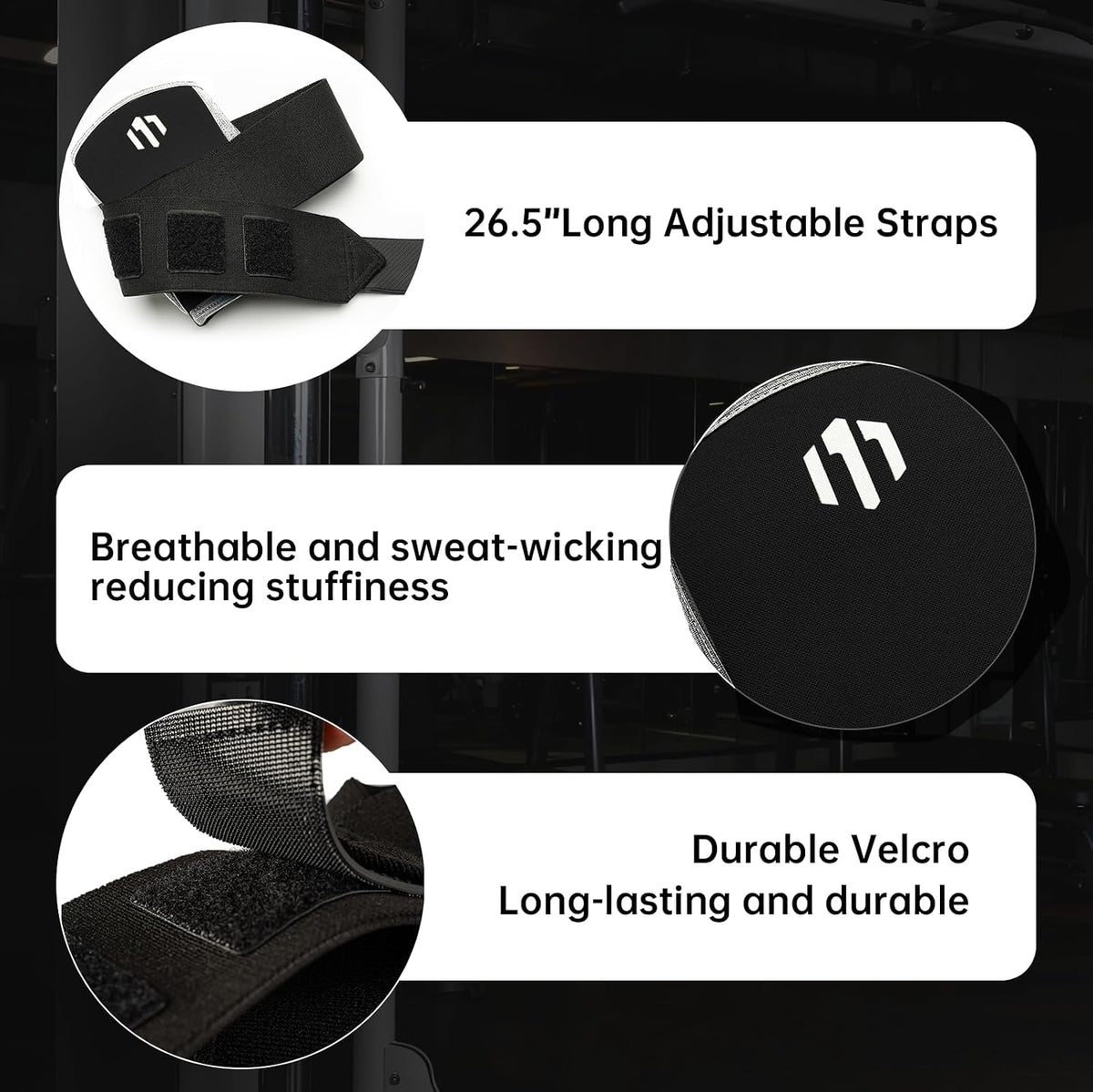 Adjustable Compression Elbow Wraps for Weightlifting(1 Pair)