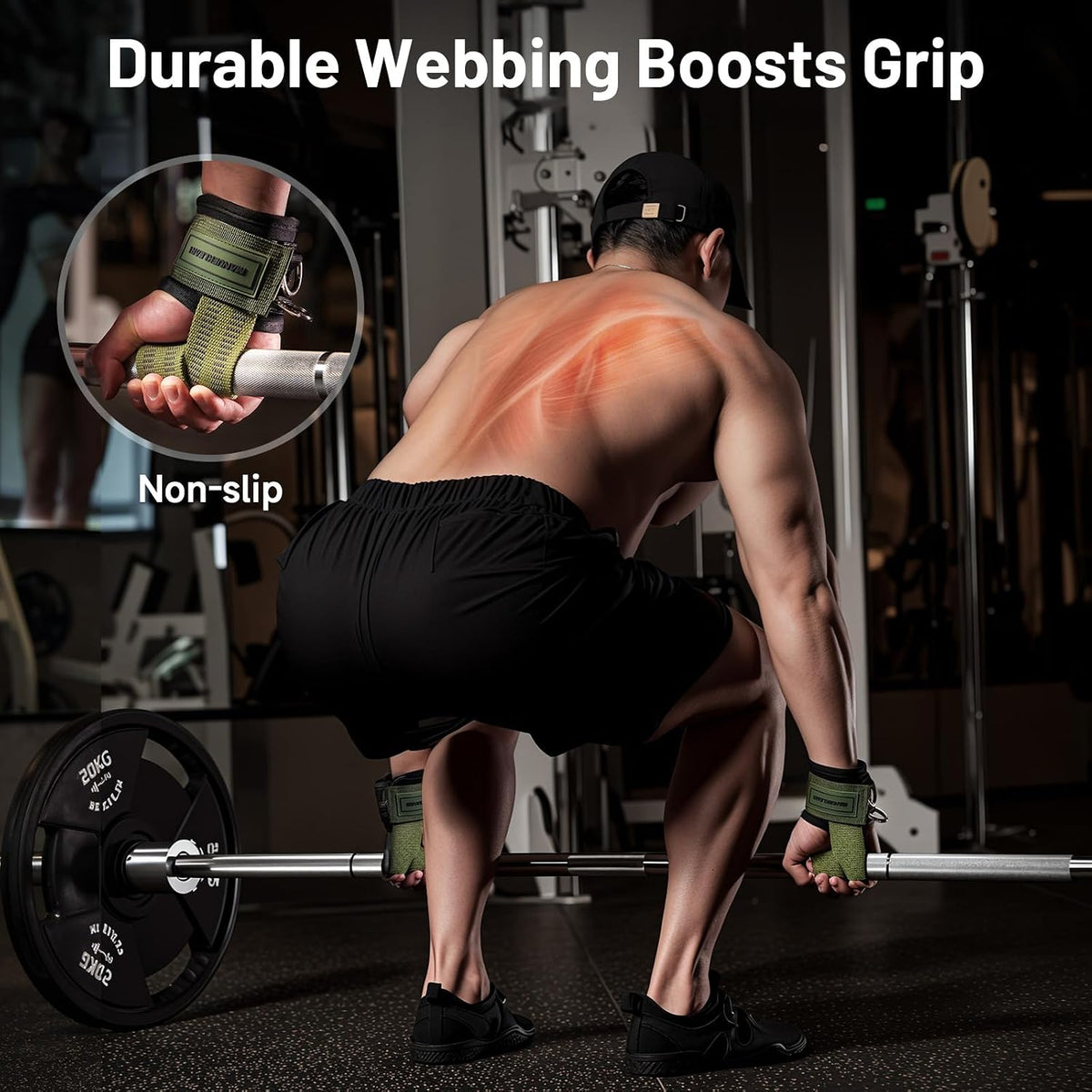 Wrist straps with D-rings