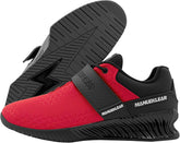 MANUEKLEAR professional squat and weightlifting shoes in cherry red
