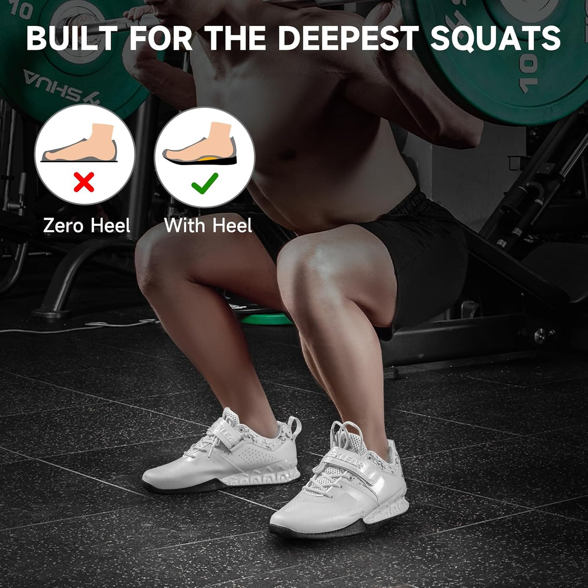 Squat training shoes