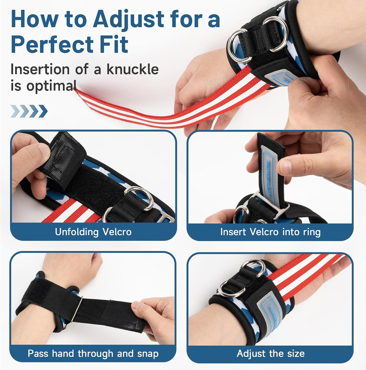 MANUEKLEAR cable machine straps