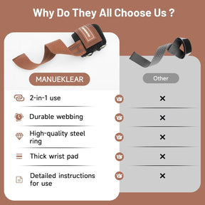 MANUEKLEAR cable machine straps