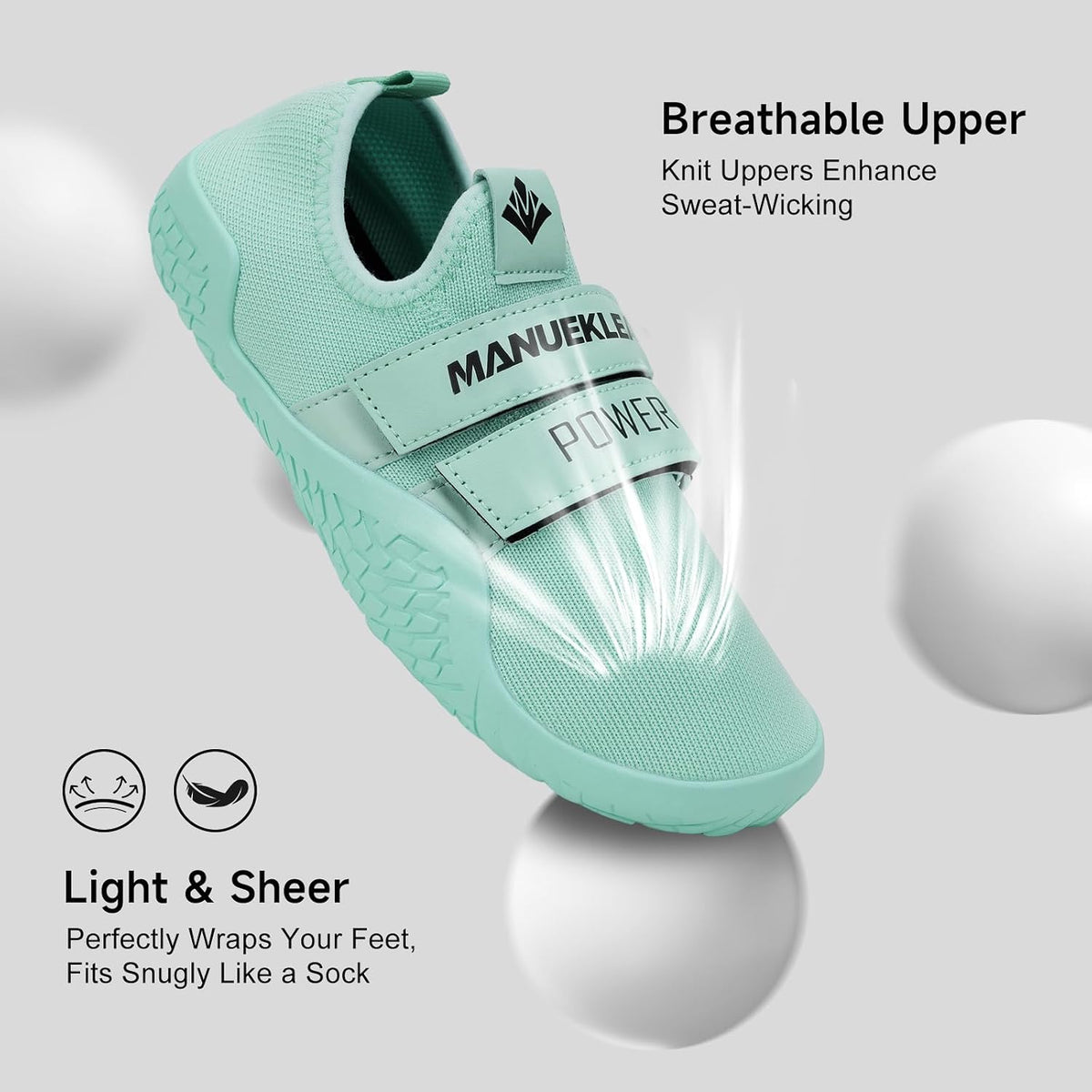 MANUEKLEAR gym lifting shoes