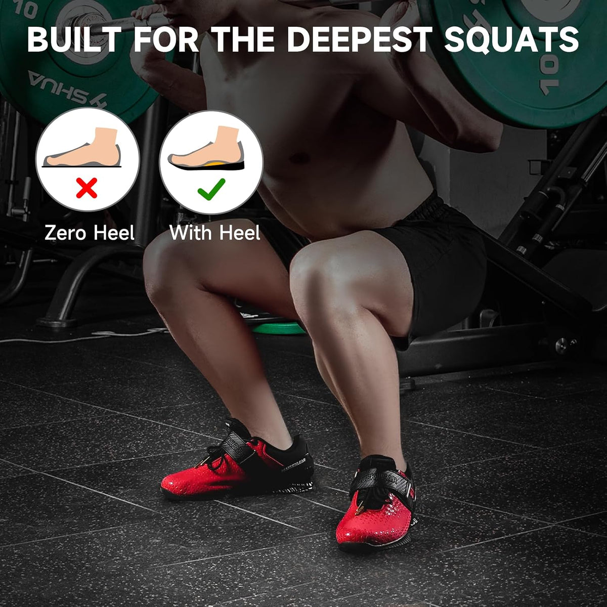 MANUEKLEAR squat shoes