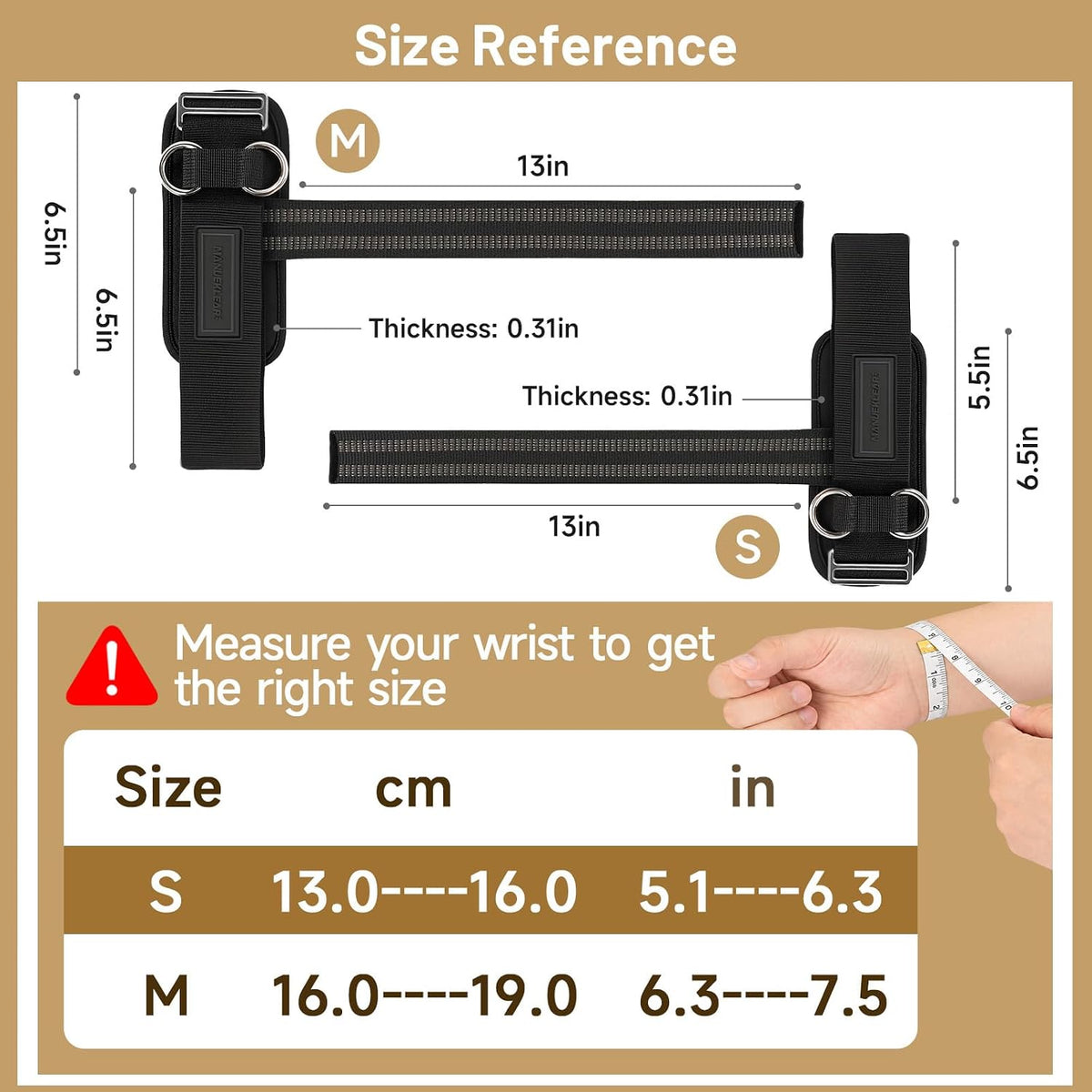 MANUEKLEAR cable machine straps