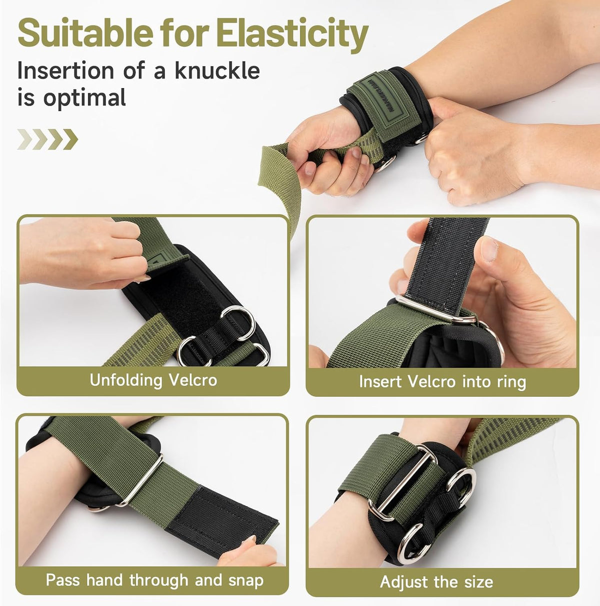 MANUEKLEAR cable machine straps